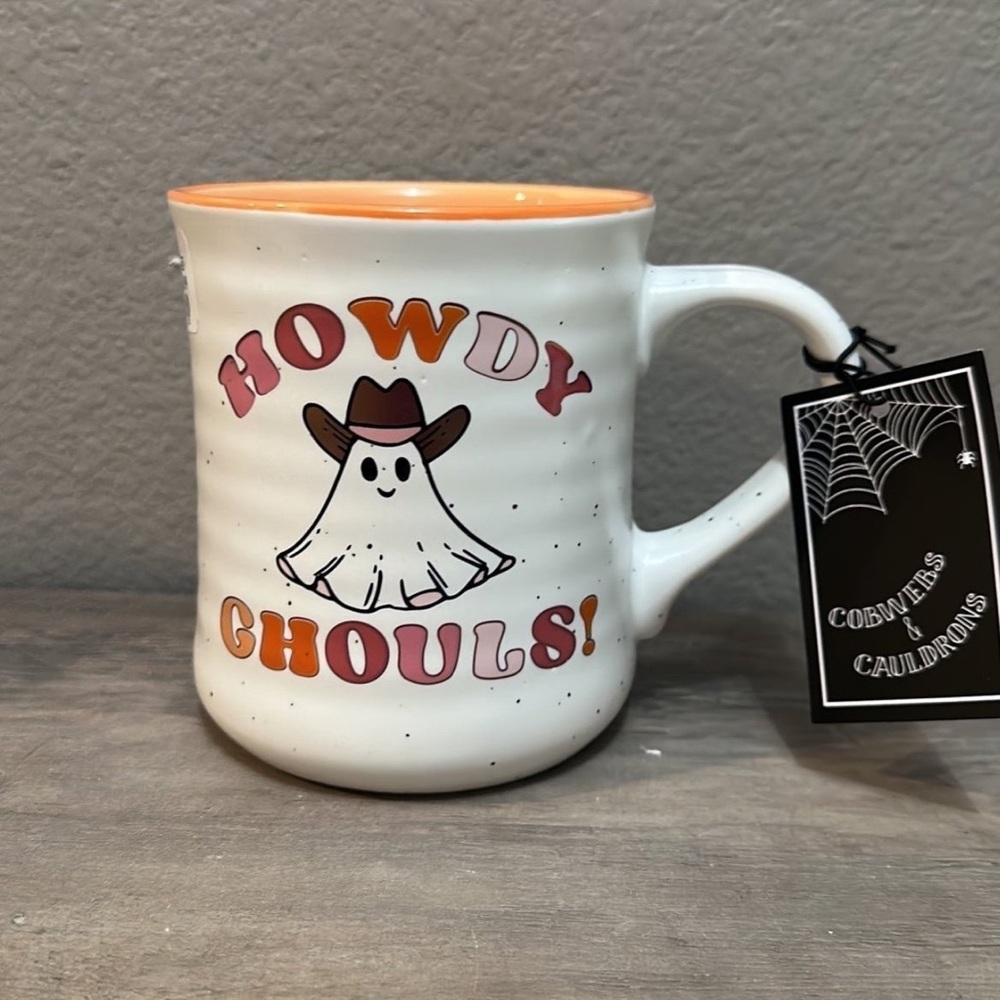 Cobwebs & Cauldrons Howdy Ghouls! Mug